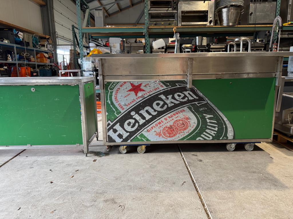 Mobiele bar - mobiel biertap Heineken klapbuffet, Witgoed en Apparatuur, Thuistaps, Ophalen, Gebruikt, Overige merken
