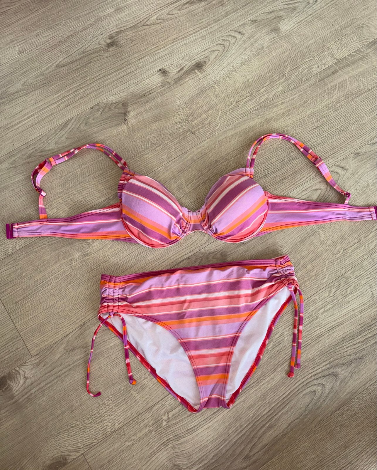 S. Oliver Bikini Set - Beugel Bikini 40/C & Broekje 38, Ophalen of Verzenden, Gedragen, Meerkleurig, Bikini