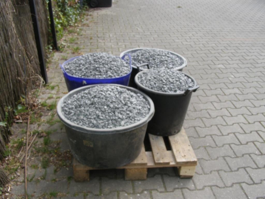 basalt split, Ophalen, Nieuw, Antraciet, Split