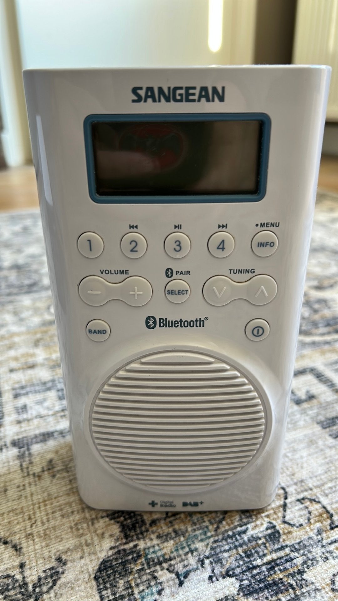Sangean H205D DAB+/FM Bluetooth Badkamerradio, Ophalen of Verzenden, Zo goed als nieuw, Radio