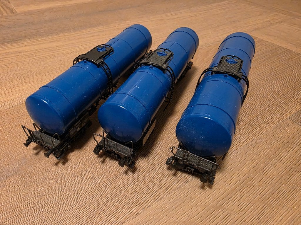 Marklin ketelwagons, Hobby en Vrije tijd, Modeltreinen | H0, Wisselstroom, Wagon, Ophalen of Verzenden, Zo goed als nieuw