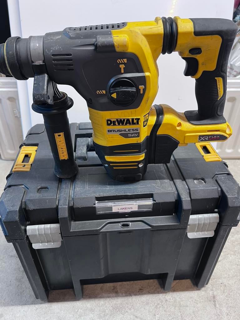 DeWALT DCH333 54V XR FlexVolt Combihamer Body In TSTAK -3.5J, Ophalen of Verzenden, Zo goed als nieuw