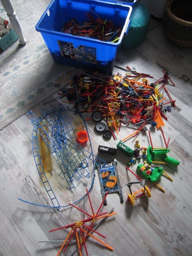 Knex heel veel k'nex, Kinderen en Baby's, Ophalen of Verzenden, Gebruikt, Bouwen