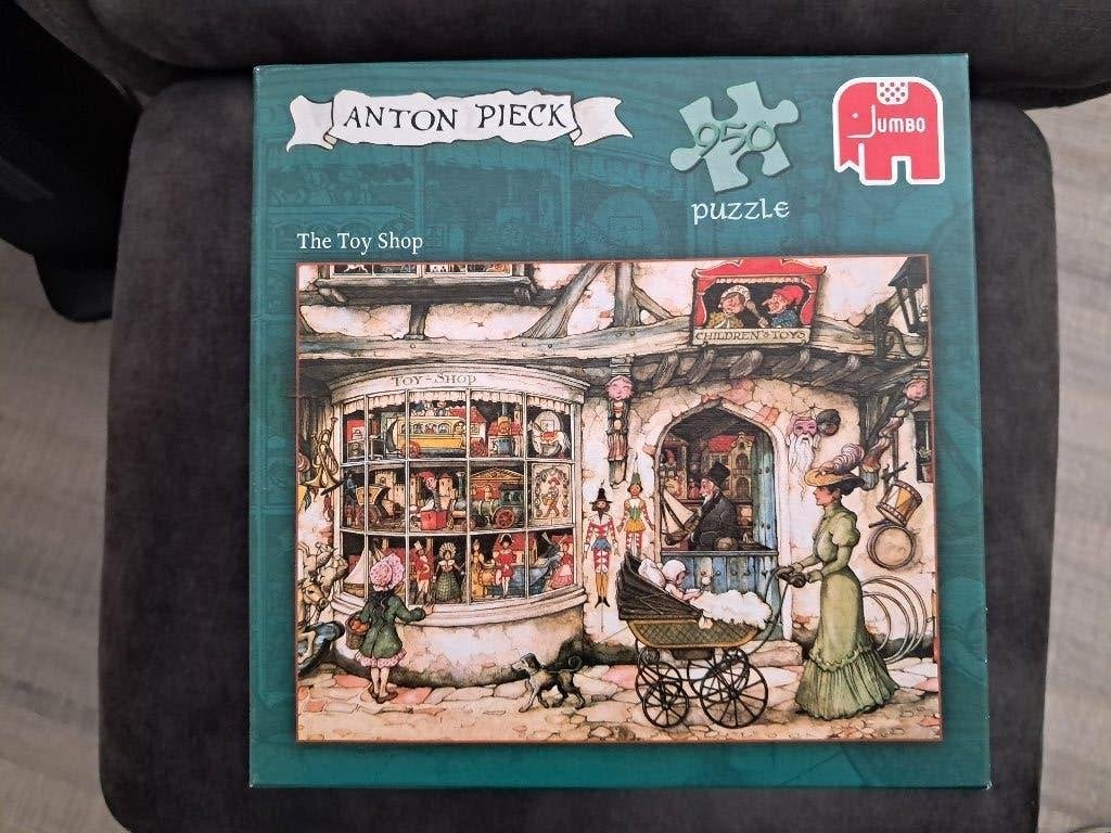 Diverse Puzzels:  2,50 Anton Pieck, Wasgij, Christmas Fair, Ophalen, 500 t/m 1500 stukjes, Gebruikt, Legpuzzel