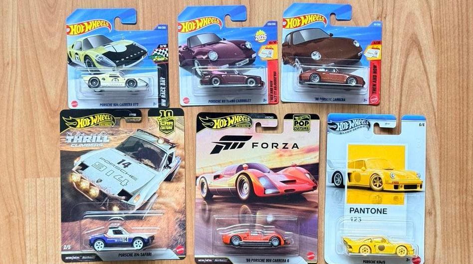 5x Porsche ( premium en Chase), Ophalen of Verzenden, Zo goed als nieuw, Auto
