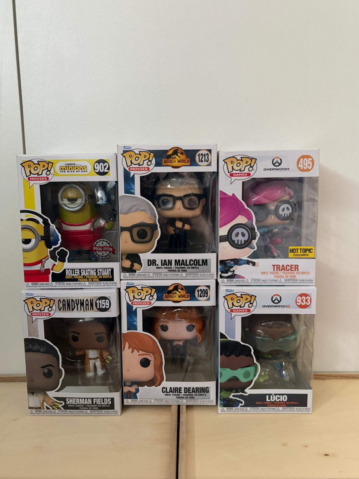 Funko pops, Ophalen, Zo goed als nieuw