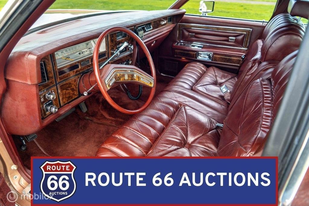 Lincoln Continental Town Car | 1979 | Route 66 Auctions, Auto's, Overige carrosserieën, Zwart, Bedrijf, Handgeschakeld