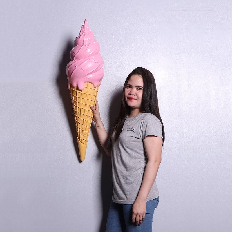 Ice cream Twist 3ft. – IJsje Hangend Hoogte 92 cm, Ophalen, HorecaBeelden, Overige typen, Nieuw