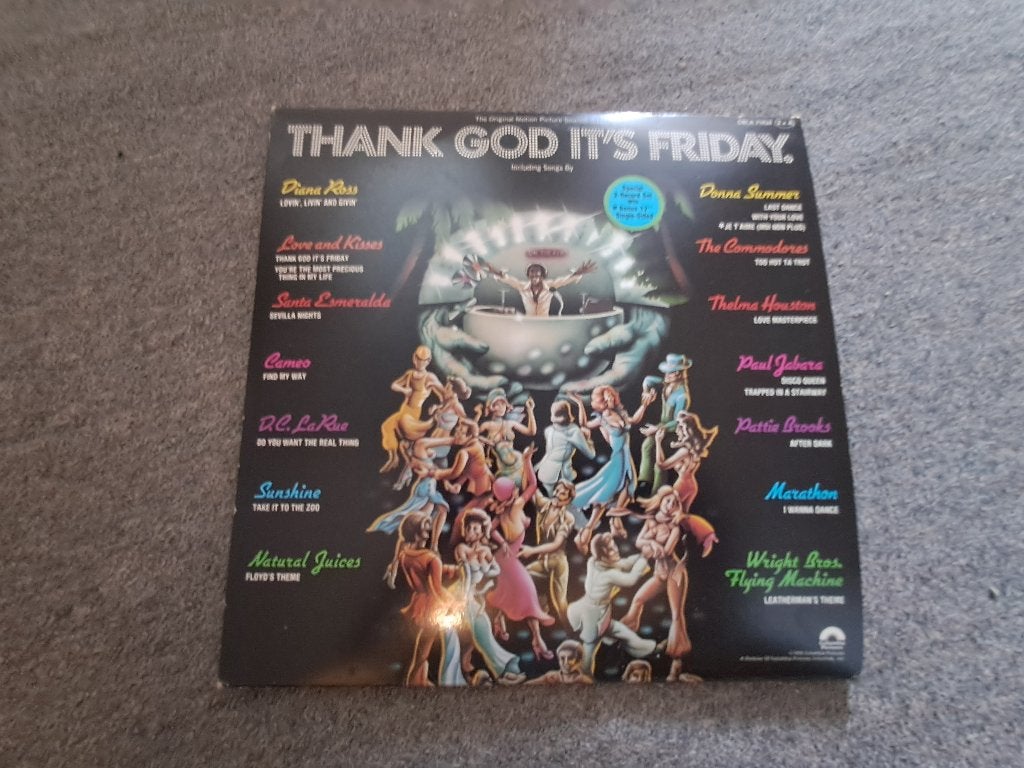 Thank God It's Friday Soundtrack 3 dubbel LP, Ophalen, Film en Theater, Gebruikt, Dubbel-LP