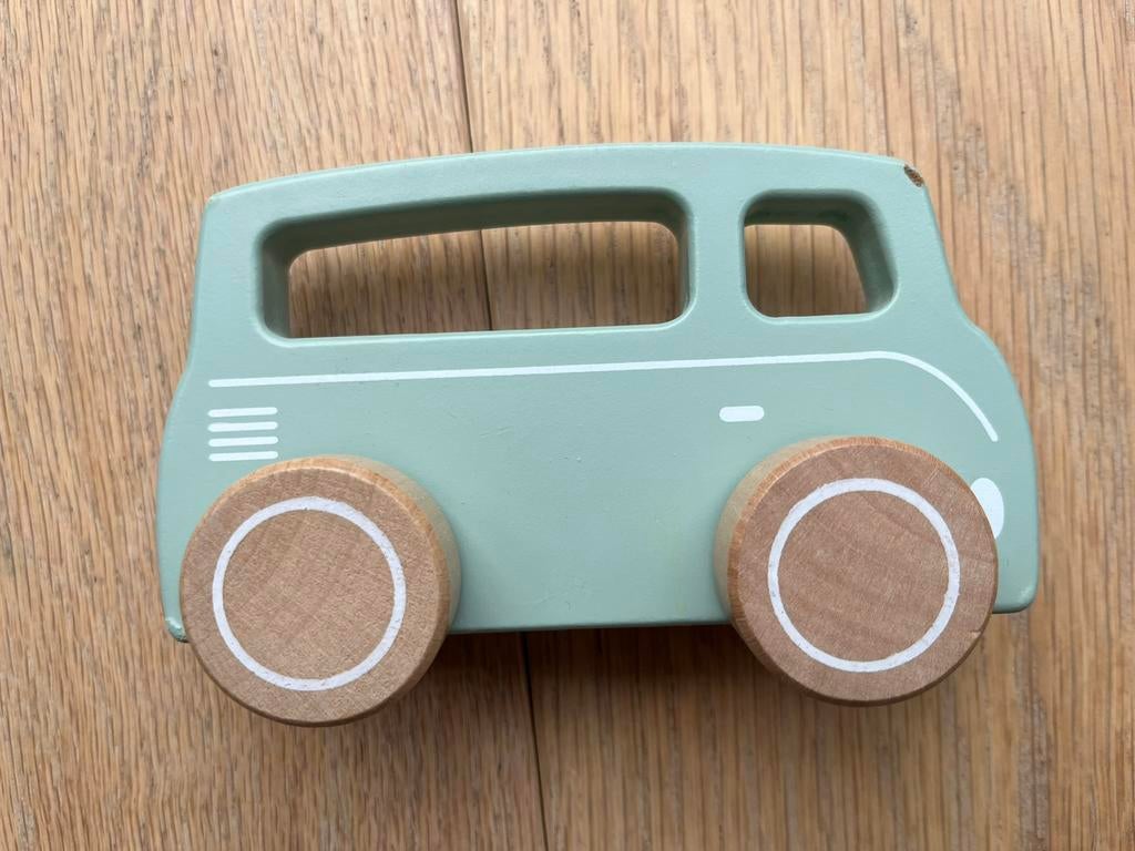 Houten bus Little Dutch netjes, Ophalen of Verzenden, Duw- of Trekspeelgoed