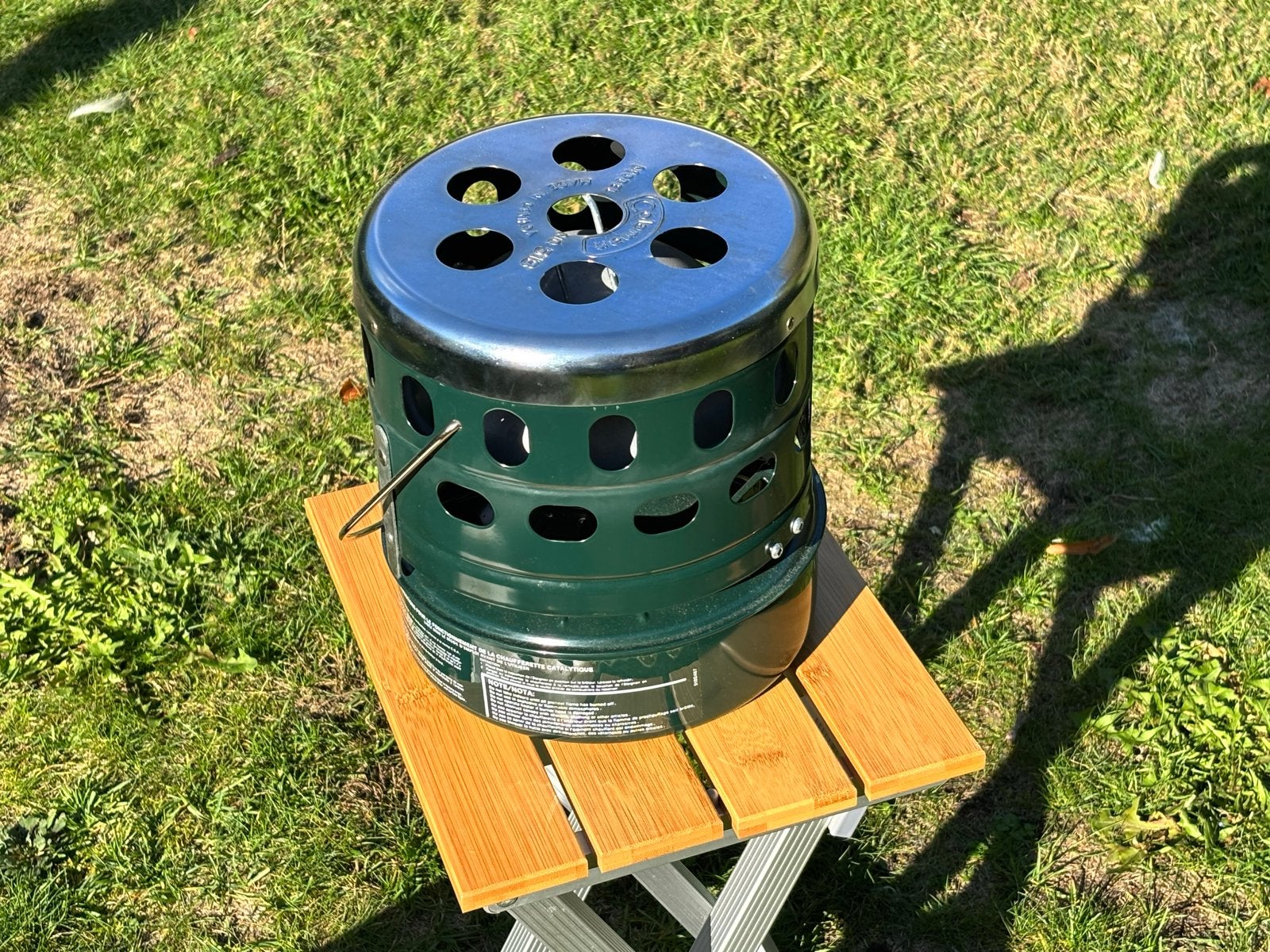 Coleman 518E Quick-Lite Catalytische Kachel, Ophalen of Verzenden, Zo goed als nieuw