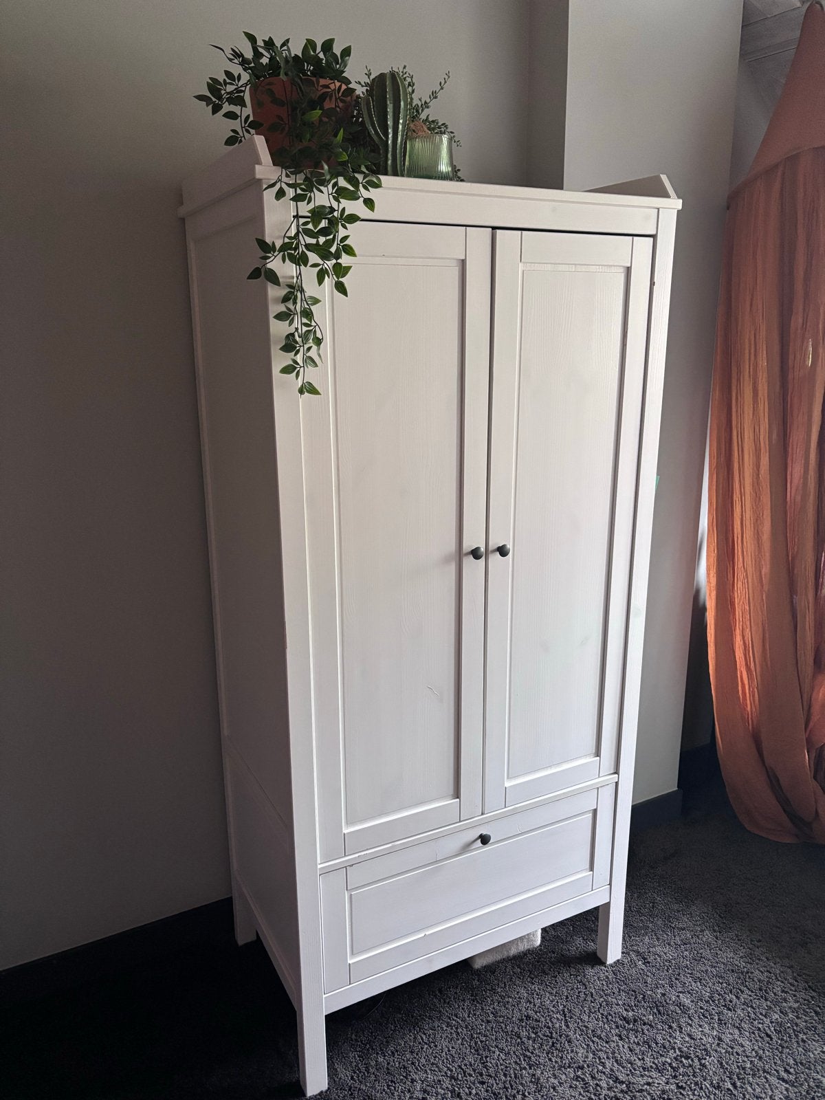 IKEA Sundvik Kinderkledingkast Wit - Zo goed als nieuw, Ophalen, Kast, 50 tot 70 cm, 105 cm of meer