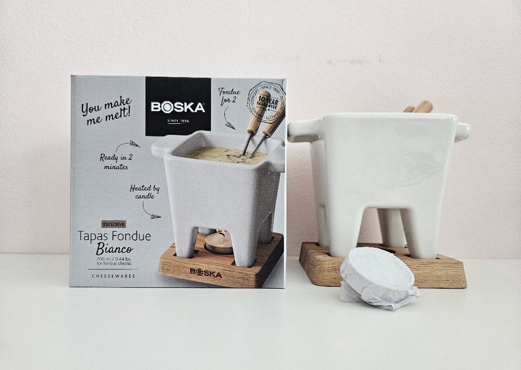 Boska Tapas Fondue set Bianco - NIEUW, Ophalen of Verzenden, Nieuw, Waxinelicht, Fondueset