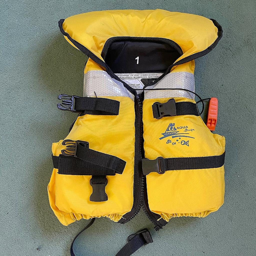 Reddingsvest AQUA, voor kind van 15 tot 20 kg., Watersport en Boten, Watersportkleding, Ophalen, Aqualung, Kind, Zo goed als nieuw