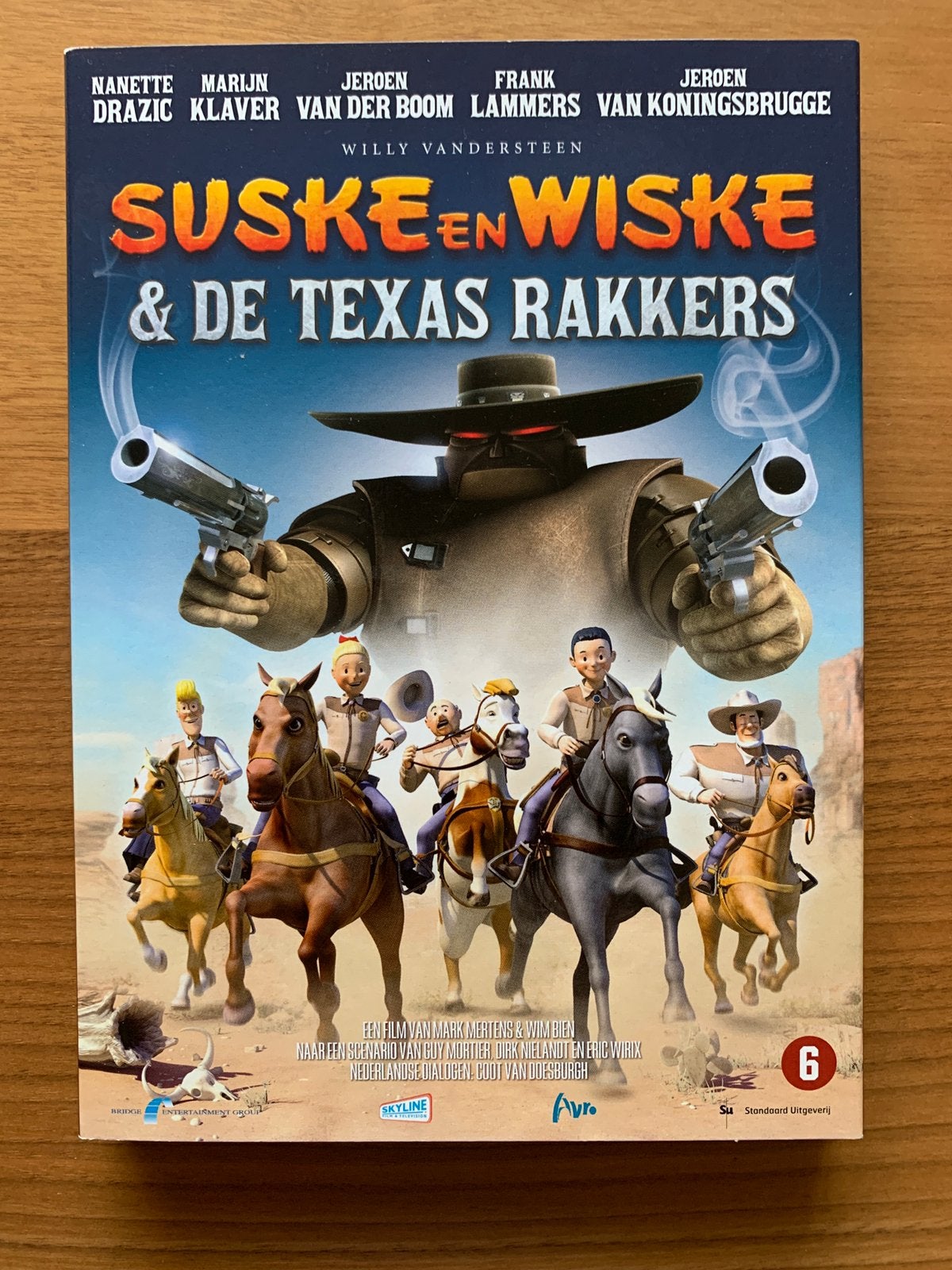 Suske & Wiske en de Texas Rakkers (DVD), Bonusmateriaal, Nederlands, Animatie, Nederlands