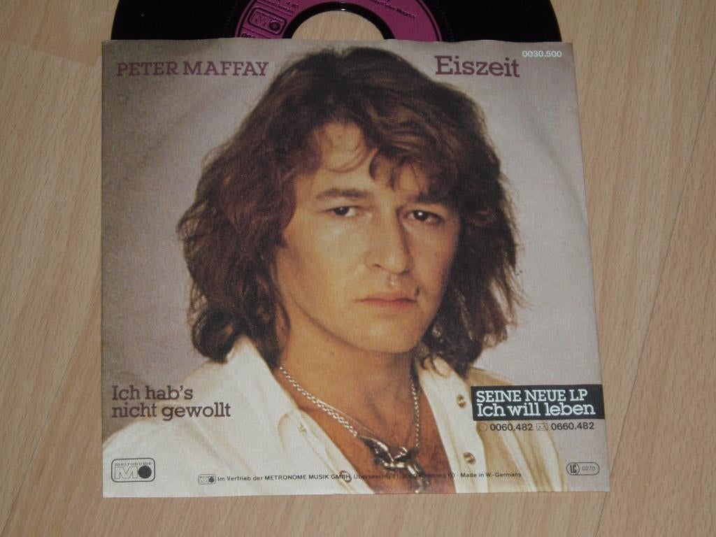 single Peter Maffay * Eiszeit, Verzenden, Gebruikt, Pop