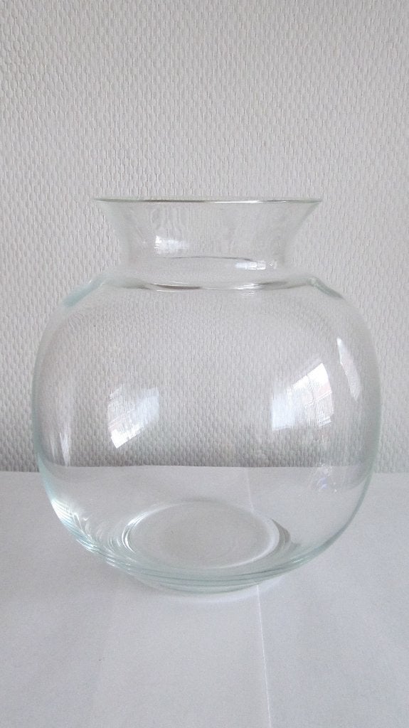 Bol vaas helder glas., Ophalen