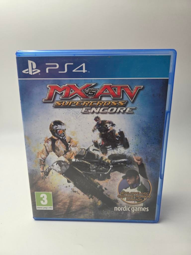 MX vs ATV Supercross Encore PS4 Game, Racen en Vliegen, Info@nordicgames.at, Ophalen of Verzenden, Zo goed als nieuw