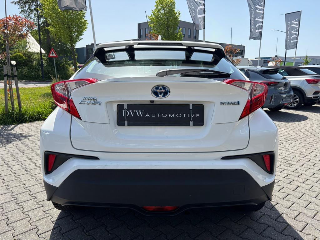 Toyota C-HR 1.8 Hybrid Dynamic, Stof, 4 cilinders, Wit, Bedrijf