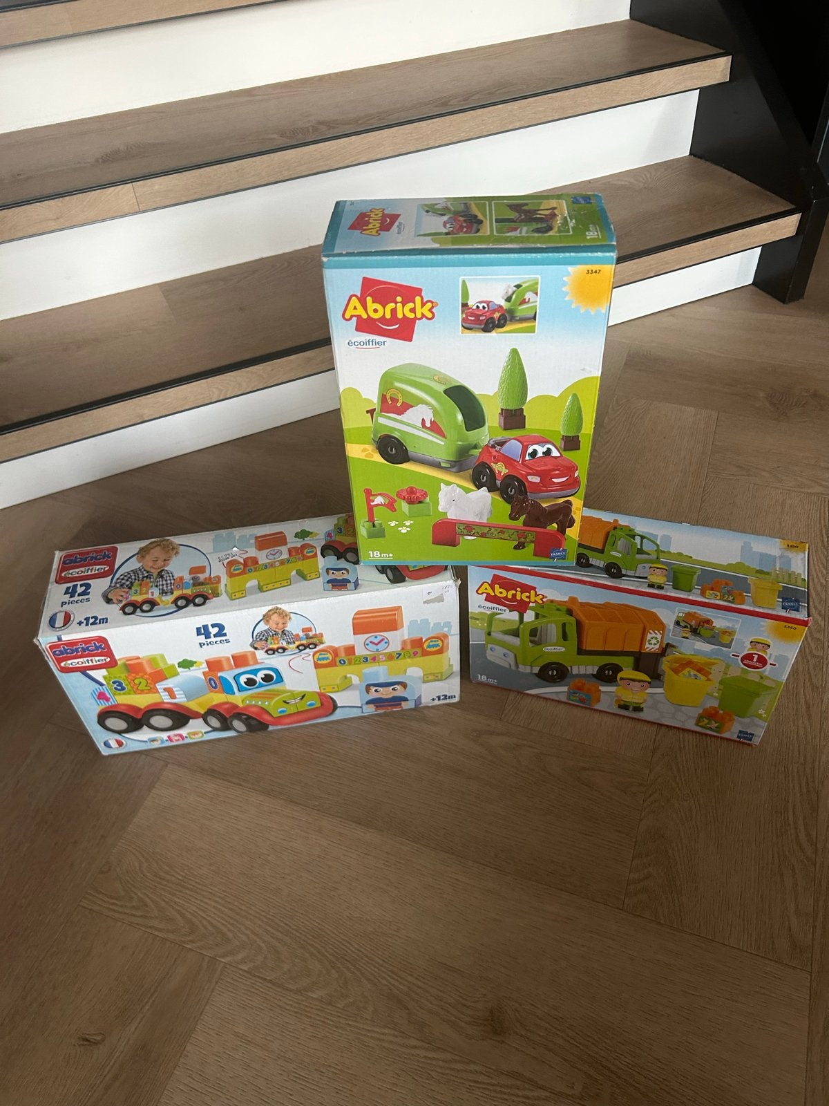 3 complete sets van Abrick speelgoed, Ophalen, Zo goed als nieuw, Abrick