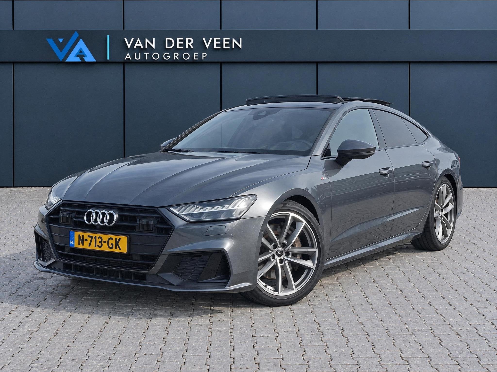 Audi A7 Sportback 55 TFSI quattro Pro Line S | Incl. 12 maan, Auto's, Dealer onderhouden, Gebruikt, 2995 cc, 2000 kg