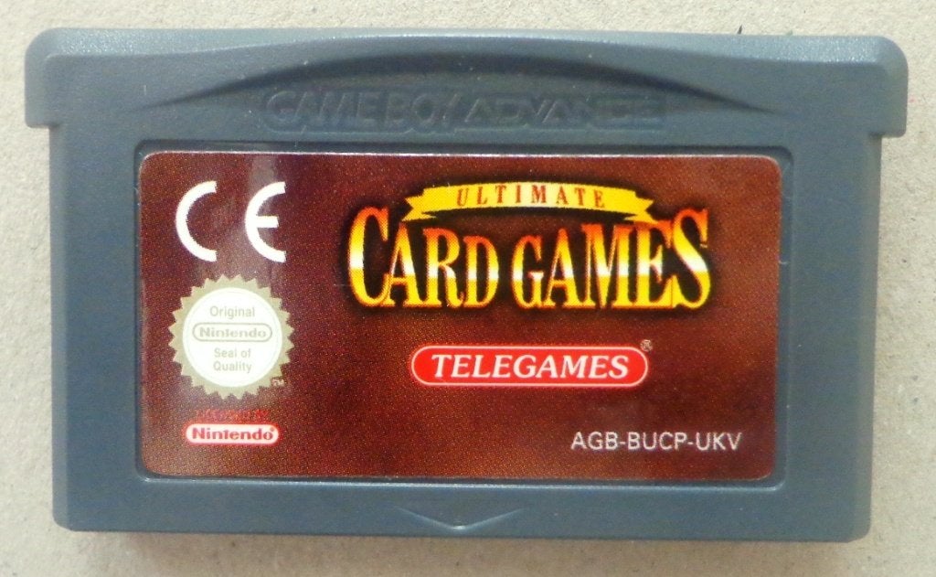 Ultimate Card Games voor de Gameboy Advance, 1 speler, Ophalen of Verzenden, Gebruikt, Vanaf 3 jaar