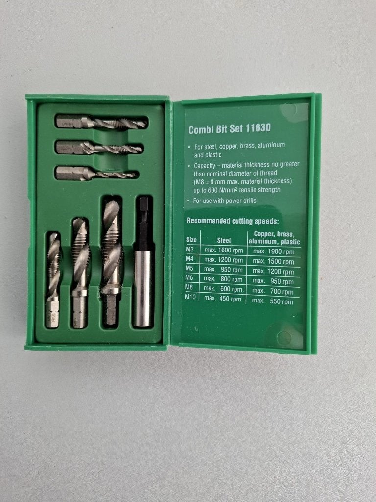 Greenlee 11630 Kombi-bitset, Ophalen of Verzenden, Nieuw, Gereedschapsset, Overige merken
