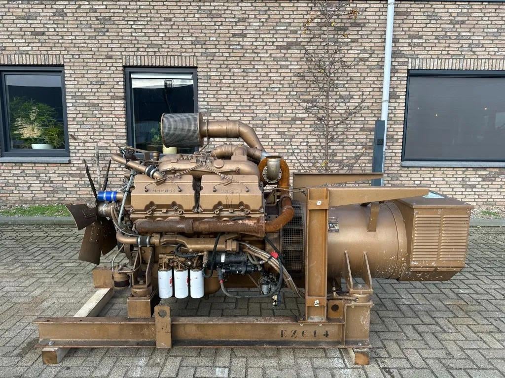 Renault Berliet Leroy Somer 250 kVA noodstroom aggregaat gen, Ophalen of Verzenden