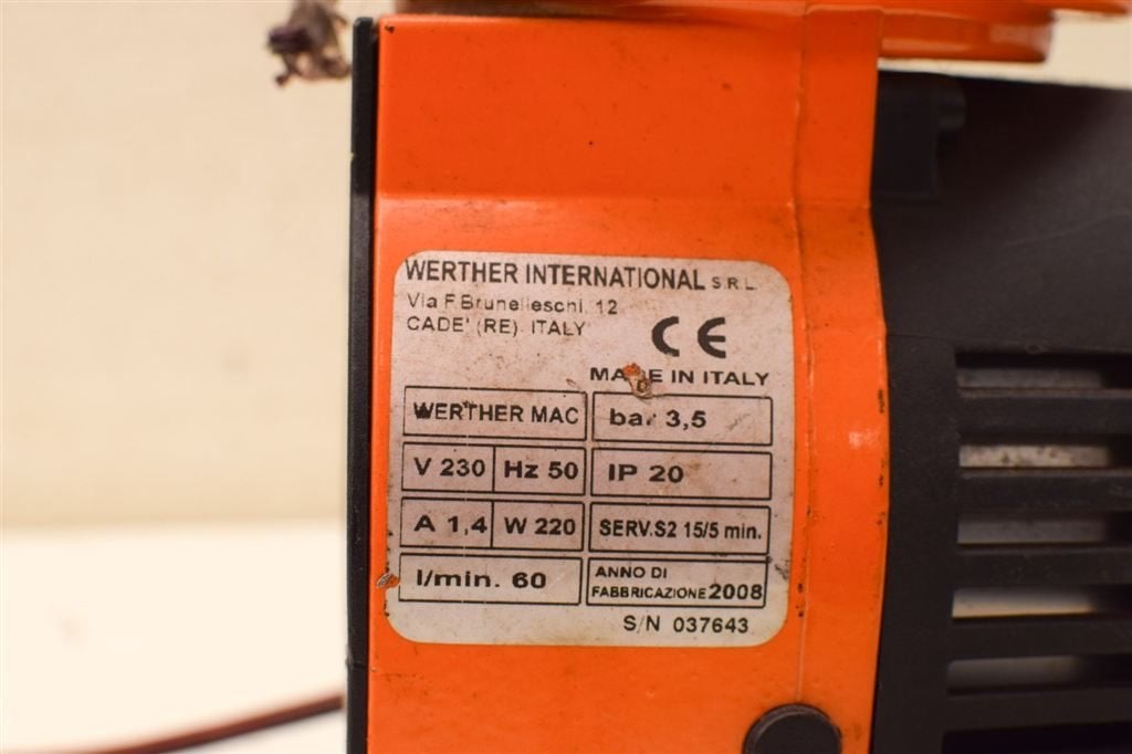Compressor 45649, Minder dan 25 liter, Ophalen of Verzenden, Gebruikt, 200 tot 400 liter/min