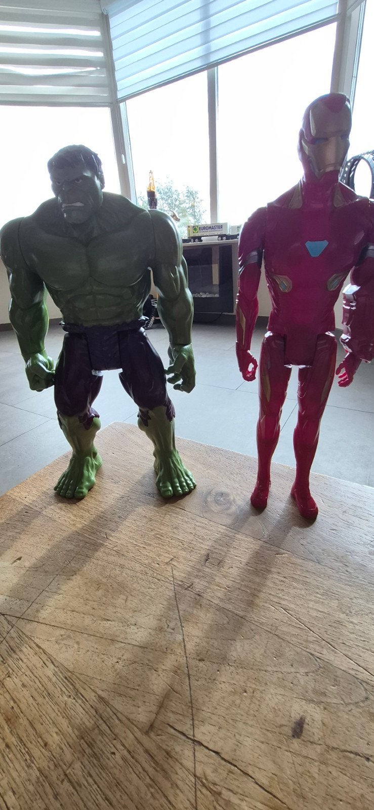 2 leuke poppen: Hulk en Iron Man actiefiguren, Kinderen en Baby's, Ophalen of Verzenden