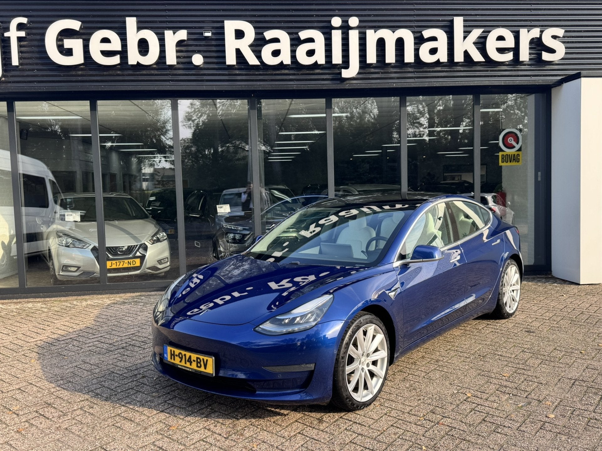 Tesla Model 3 Long Range AWD 75 kWh*Premium Audio*, Auto's, Automaat, Blauw, Vierwielaandrijving, 560 km
