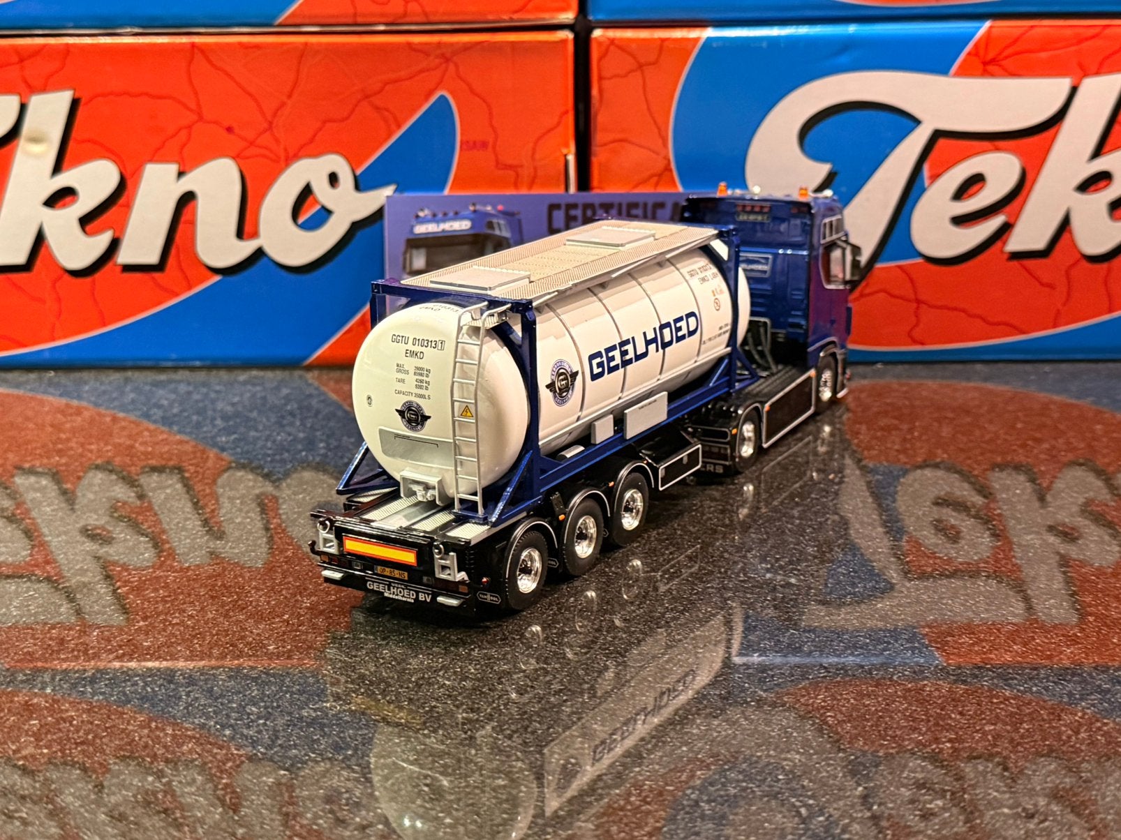 WSI - Scania next gen Geelhoed, Ophalen of Verzenden, Zo goed als nieuw, Bus of Vrachtwagen, Wsi
