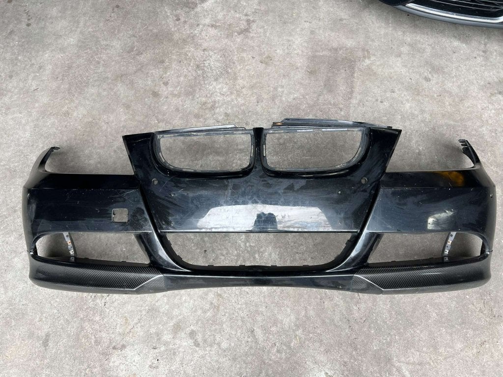 voorbumper 3-serie e90 e91 carbon black saphire, Gebruikt, Duitsland, Voor, Bmw