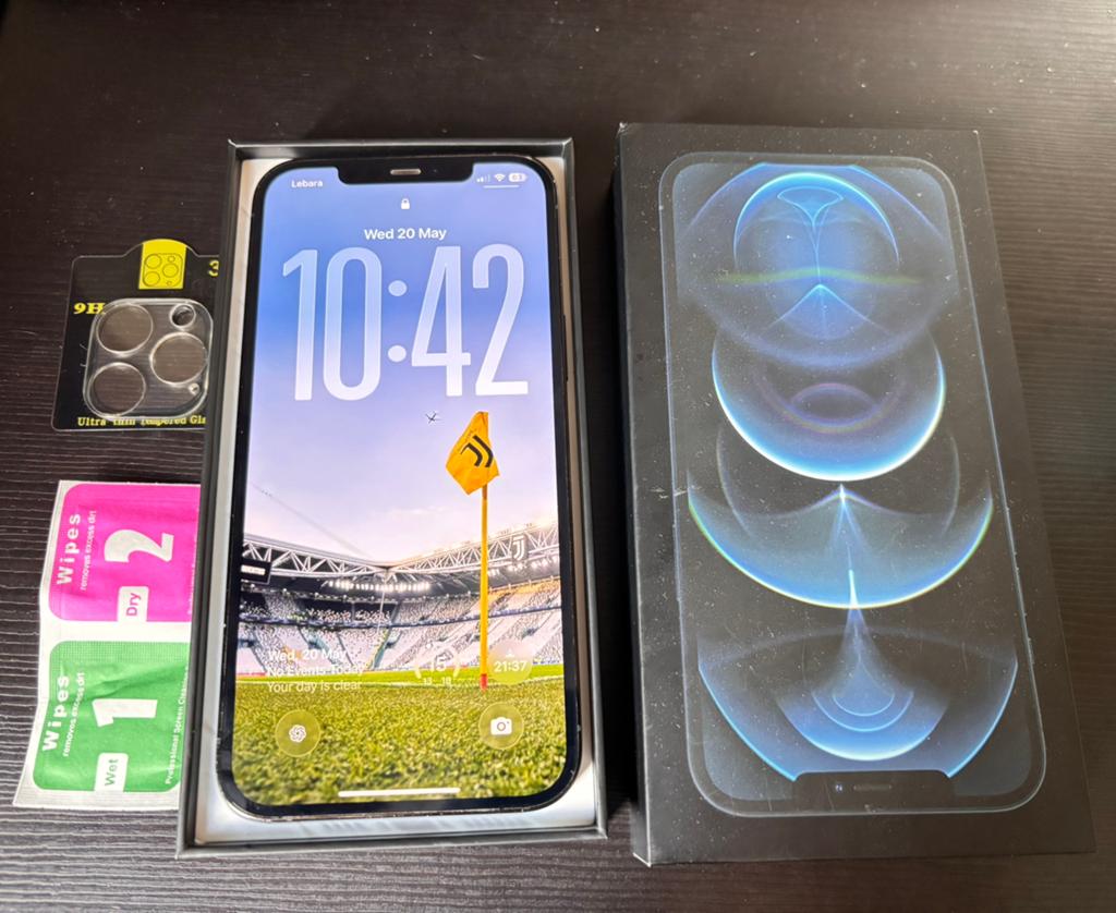 Apple iPhone 12 Pro Max 128GB, 128 GB, Blauw, Zo goed als nieuw, Zonder simlock