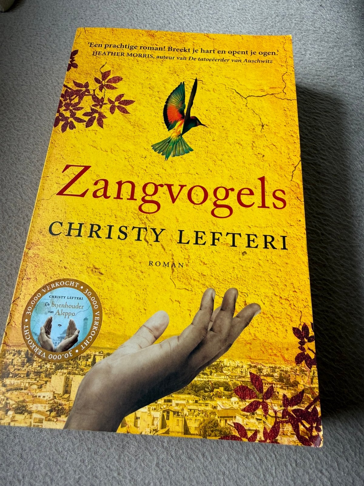 Christy Lefteri - Zangvogels, Ophalen of Verzenden, Zo goed als nieuw, Christy Lefteri