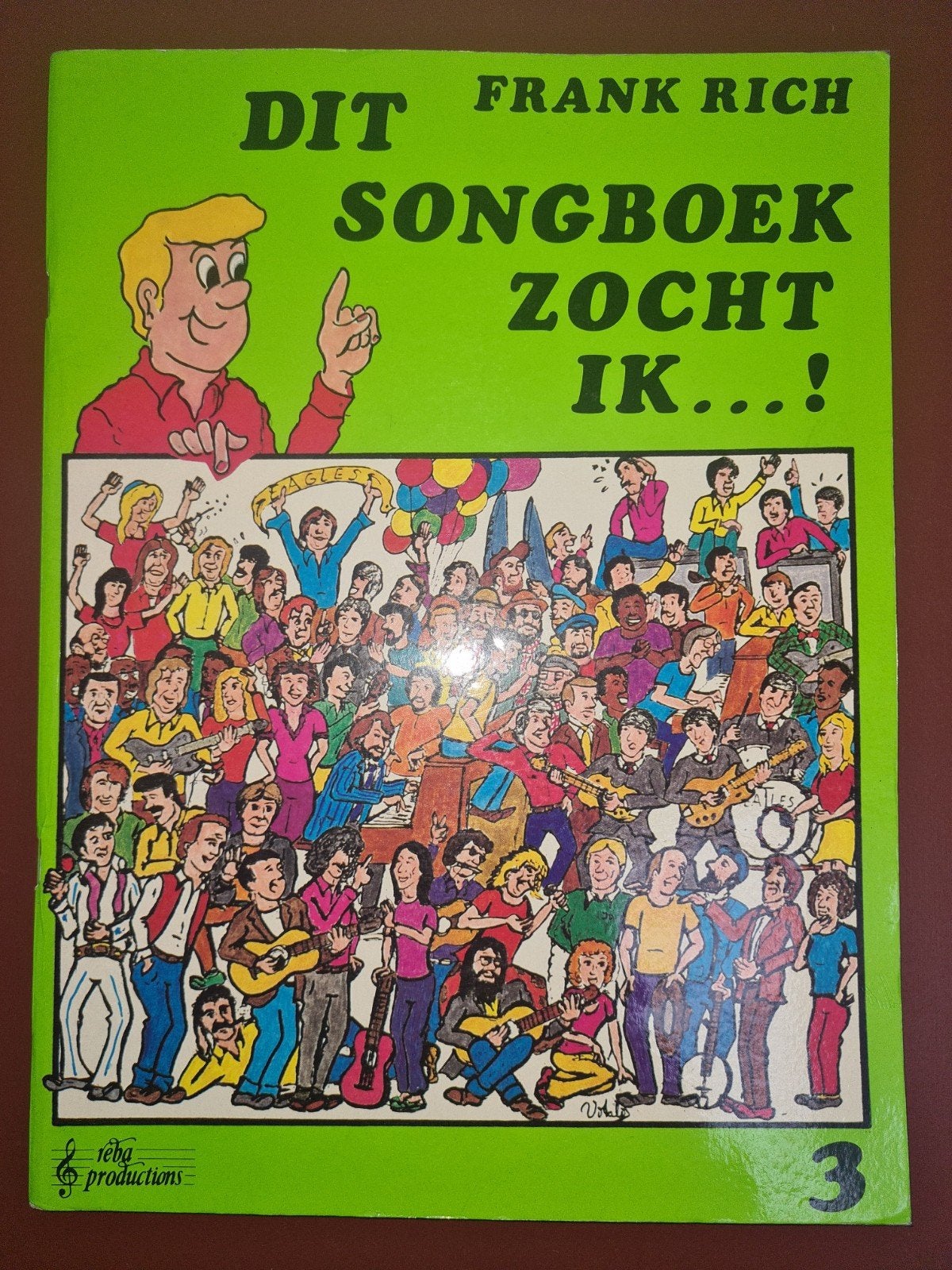 Frank Rich Songbook: Dit Songboek Zoek Ik...!, Gebruikt, Ophalen of Verzenden, Thema, Piano