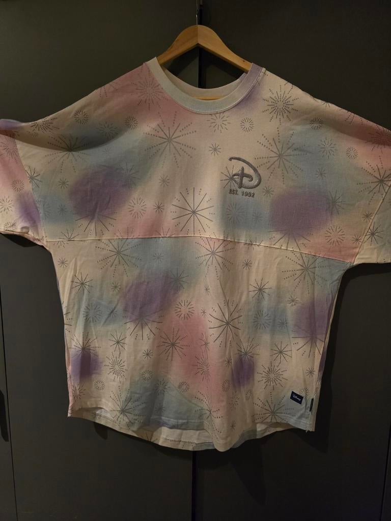 spirit jersey Disney 100 years of wonder Disneyland Paris, Ophalen of Verzenden, Overige figuren, Zo goed als nieuw, Kleding of Textiel