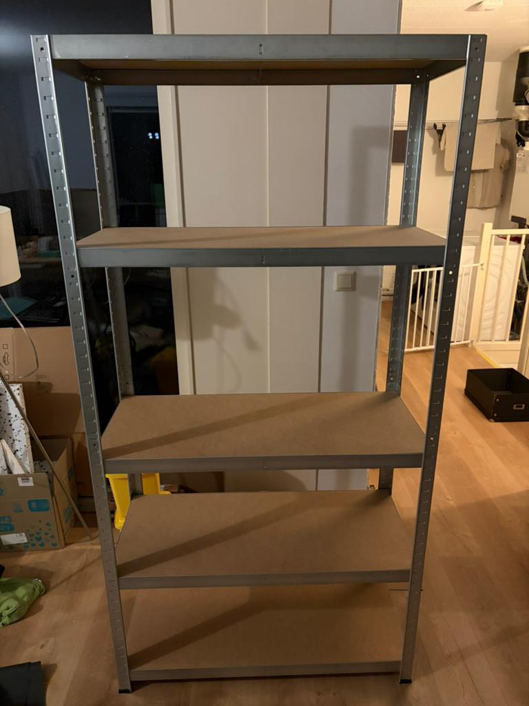 Stellingkast 90 x 180, Ophalen, Zo goed als nieuw