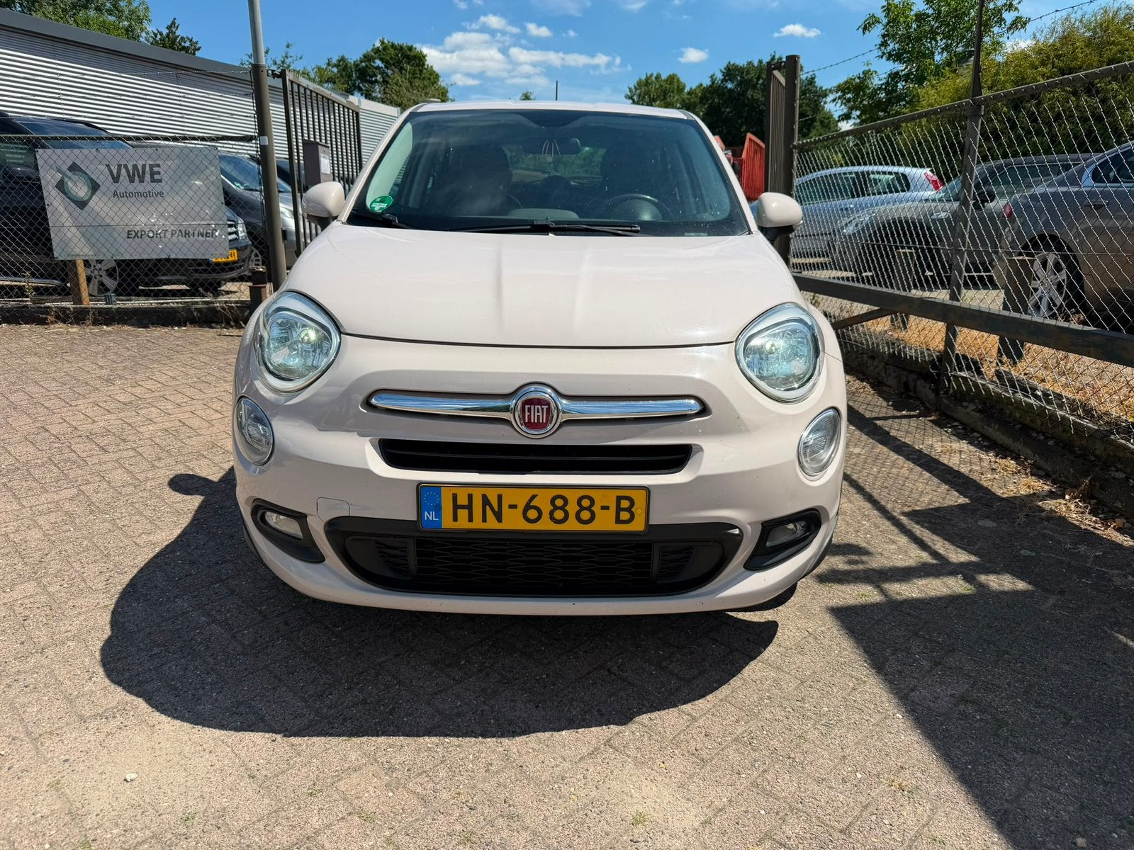 Fiat 500X Cross 1.4 Turbo Multiair 16V 140pk 2015 Grijs, Auto's, 4 cilinders, 500X, Beige, 600 kg