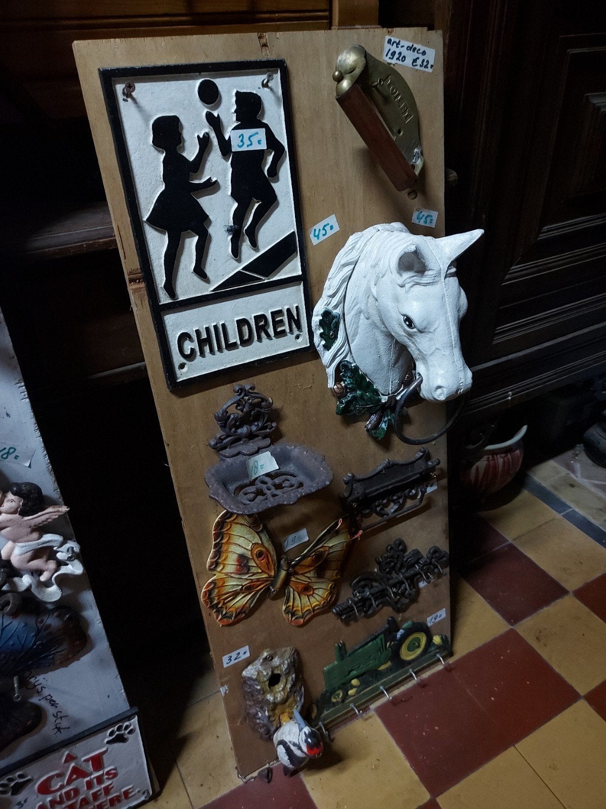 antiek brocante decoratie vintage, Ophalen of Verzenden