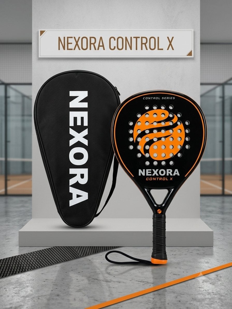 NEXORA Control X – Premium Carbon Padel Racket, Sport en Fitness, Nieuw, Ophalen of Verzenden, Padelracket, Asedge90@gmail.com