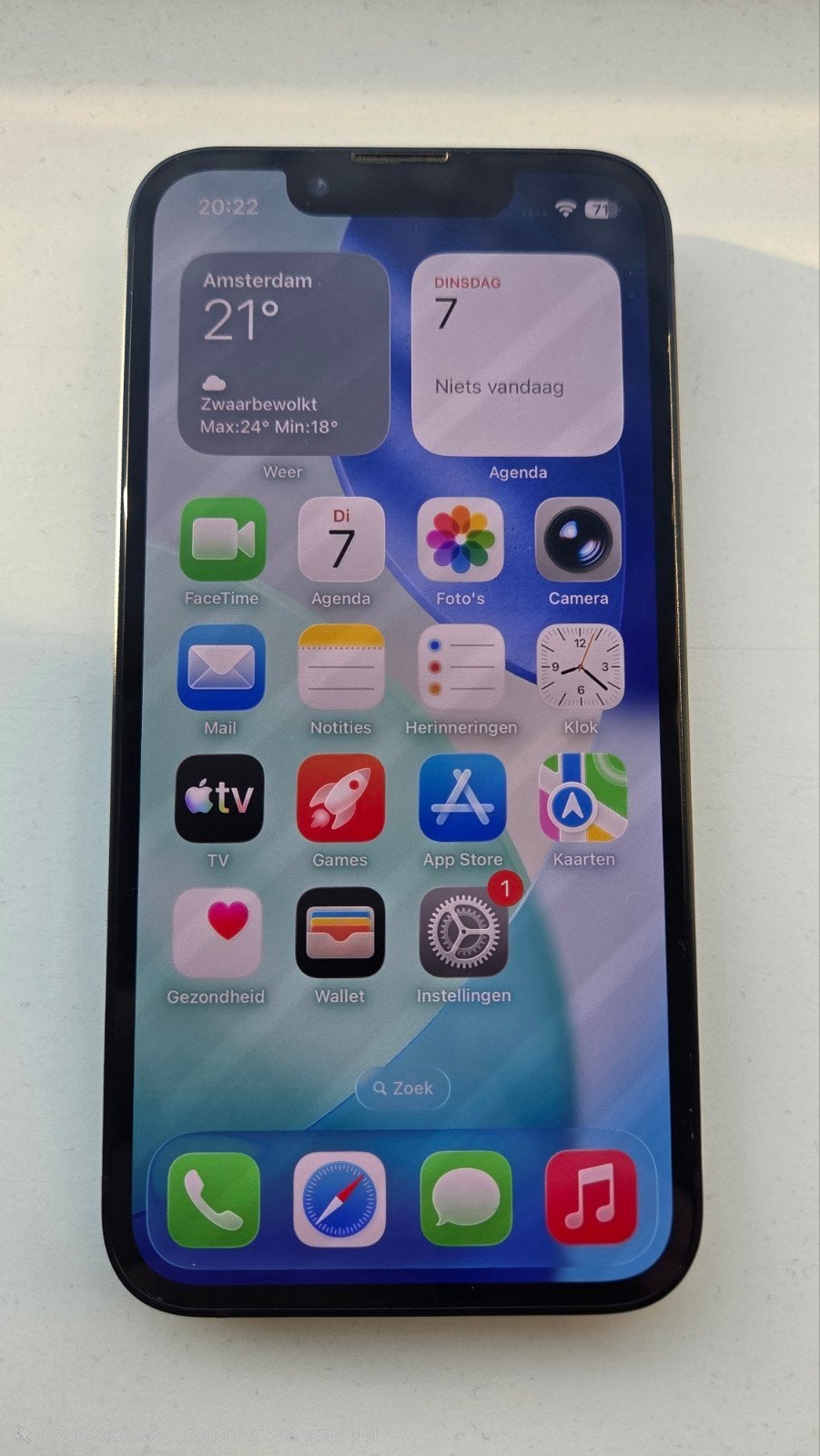 iPhone 13 mini 128 GB Zwart - geen krassen, Telecommunicatie, Mobiele telefoons | Apple iPhone, Ophalen, 128 GB, Zwart, Zo goed als nieuw