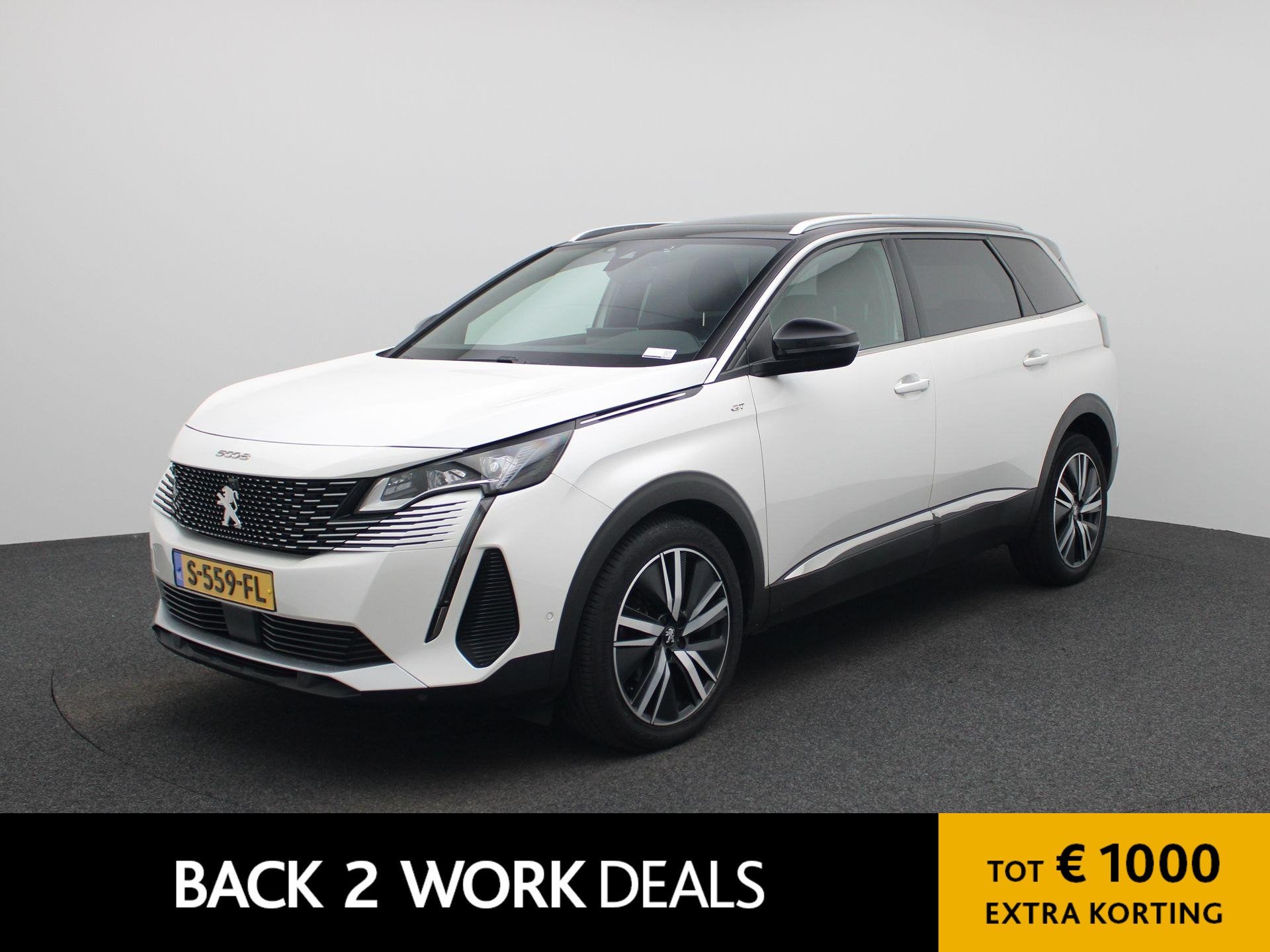 Peugeot 5008 1.2 PureTech GT Pack Business | Automaat | Appl, Auto's, Peugeot, 12 maanden, Gebruikt, Euro 6, 1199 cc