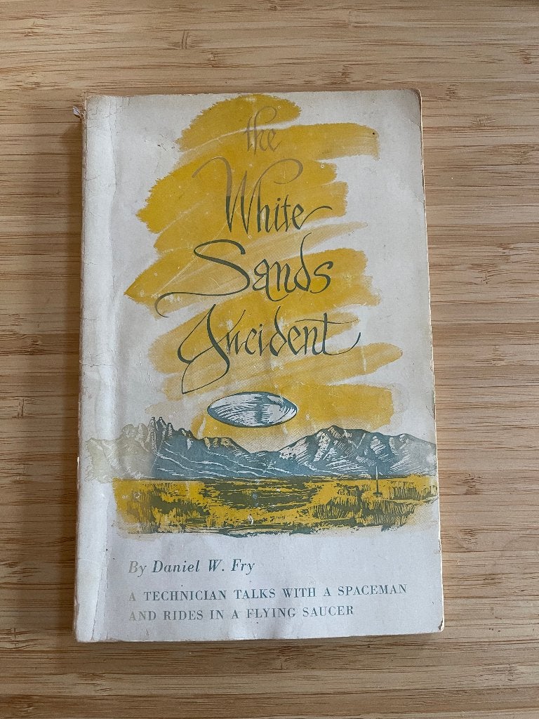 The White Sands Incident Daniel Fry 1e editie UFO Alien, Ophalen of Verzenden, Gelezen, Overige onderwerpen, Achtergrond en Informatie