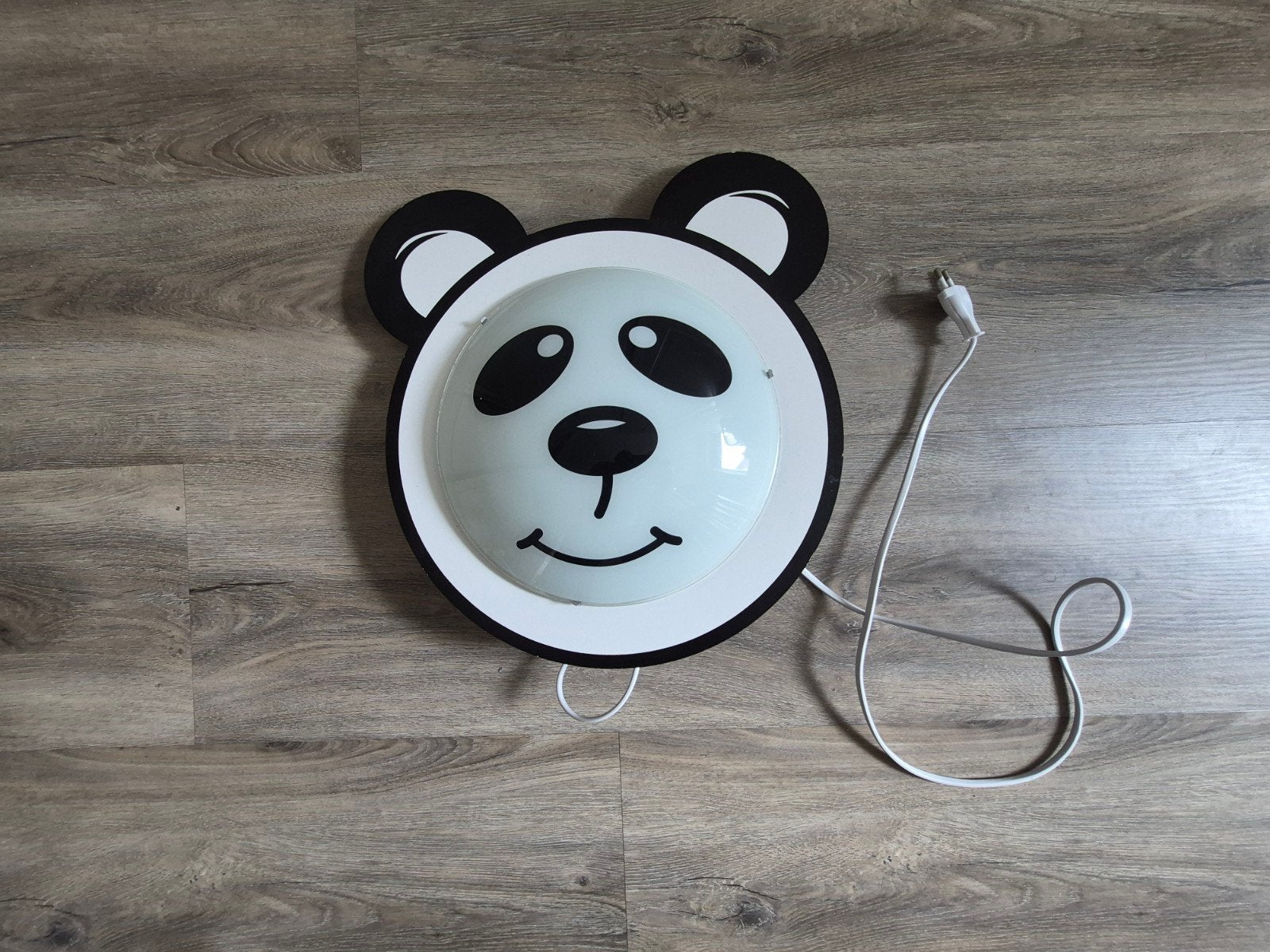 Leuke Panda Wandlamp / Plafondlamp voor Kinderkamer, Ophalen, Gebruikt, Kinderlijk, Speels, Panda