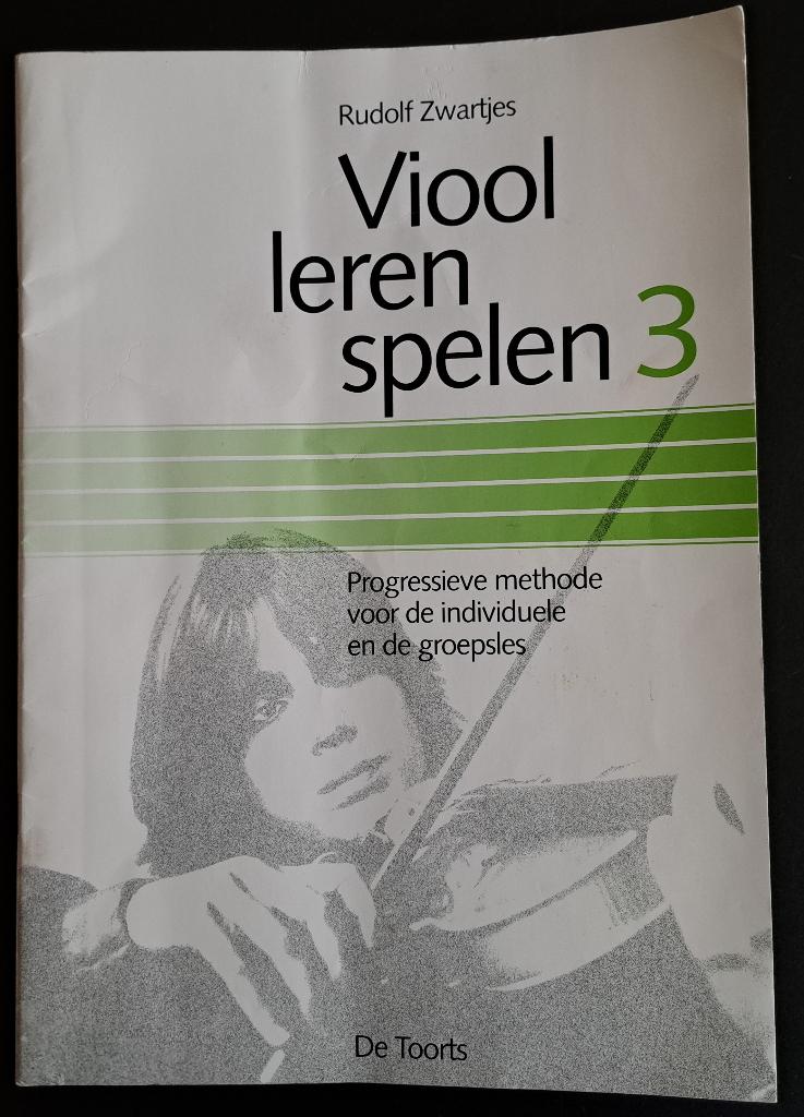 VIOOL LEREN SPELEN - Rudolf Zwartjes - deel 3, Muziek en Instrumenten, Bladmuziek, Gebruikt, Overige genres, Overige soorten, Ophalen of Verzenden