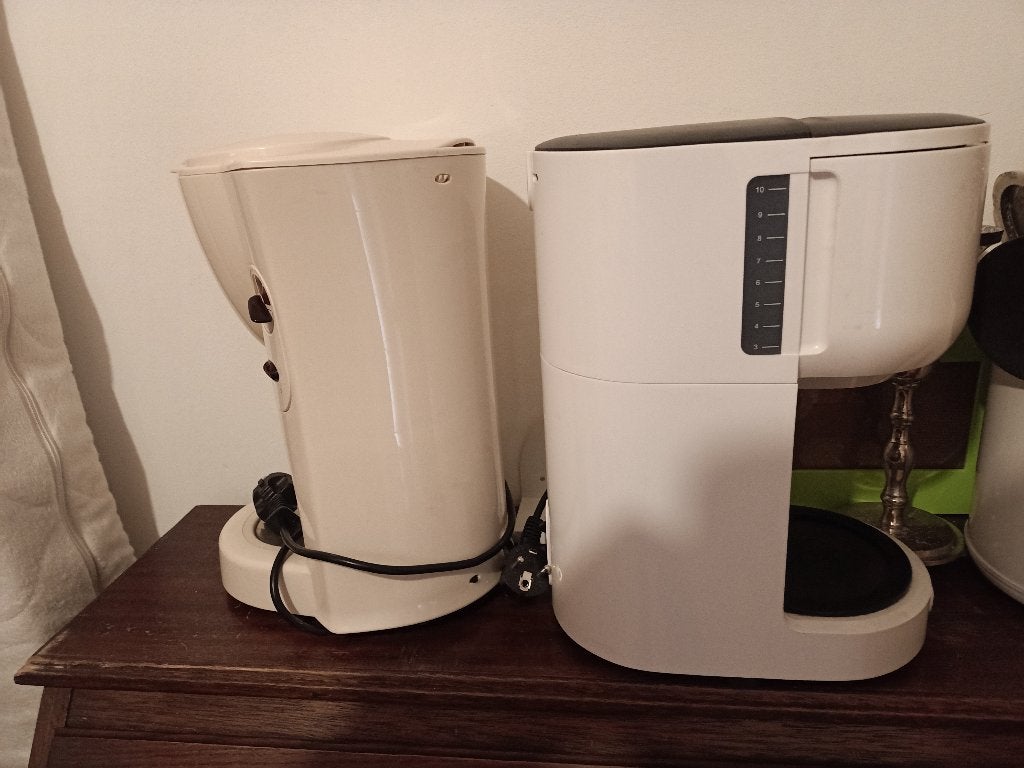 4x koffiezetapparaat, Ophalen of Verzenden, Gebruikt, Koffiemachine, Gemalen koffie