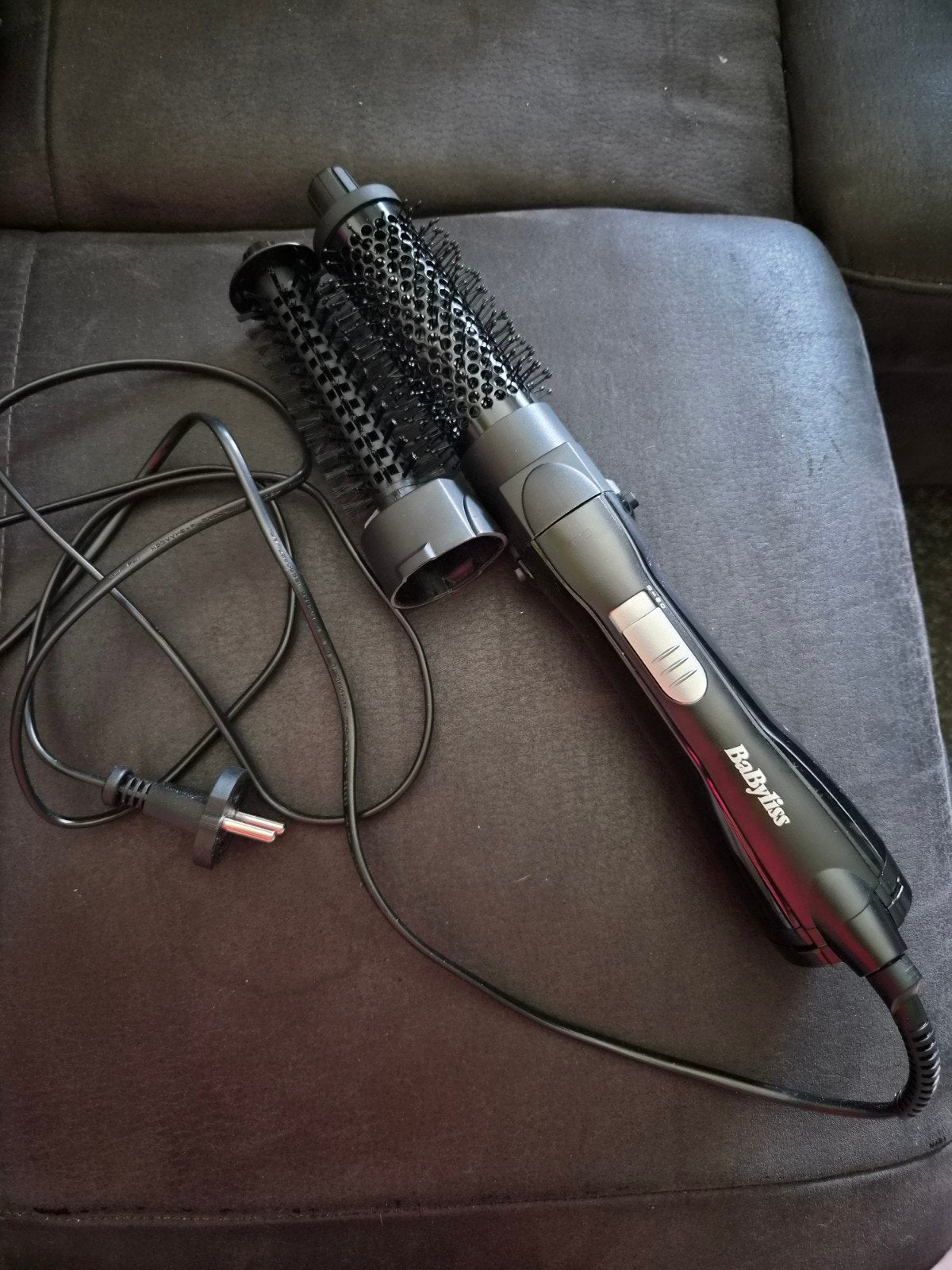 BaByliss Föhnborstel met verwisselbare opzetstukken, Ophalen of Verzenden, Zo goed als nieuw, Haarverzorging