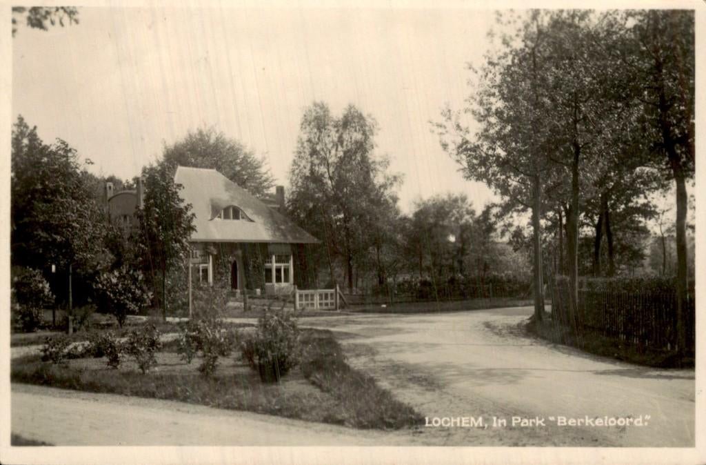 Lochem - Park - Berkeloord, Ophalen of Verzenden, 1920 tot 1940, Gelopen, Gelderland