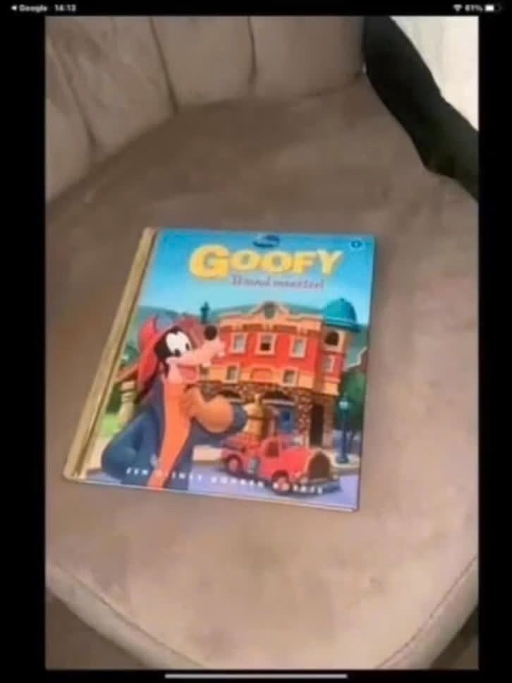 Goofy: Een vrolijk avontuurlijk kinderboek, Boeken, Gezondheid, Dieet en Voeding, Zo goed als nieuw, Disney, Overige typen, Ophalen of Verzenden